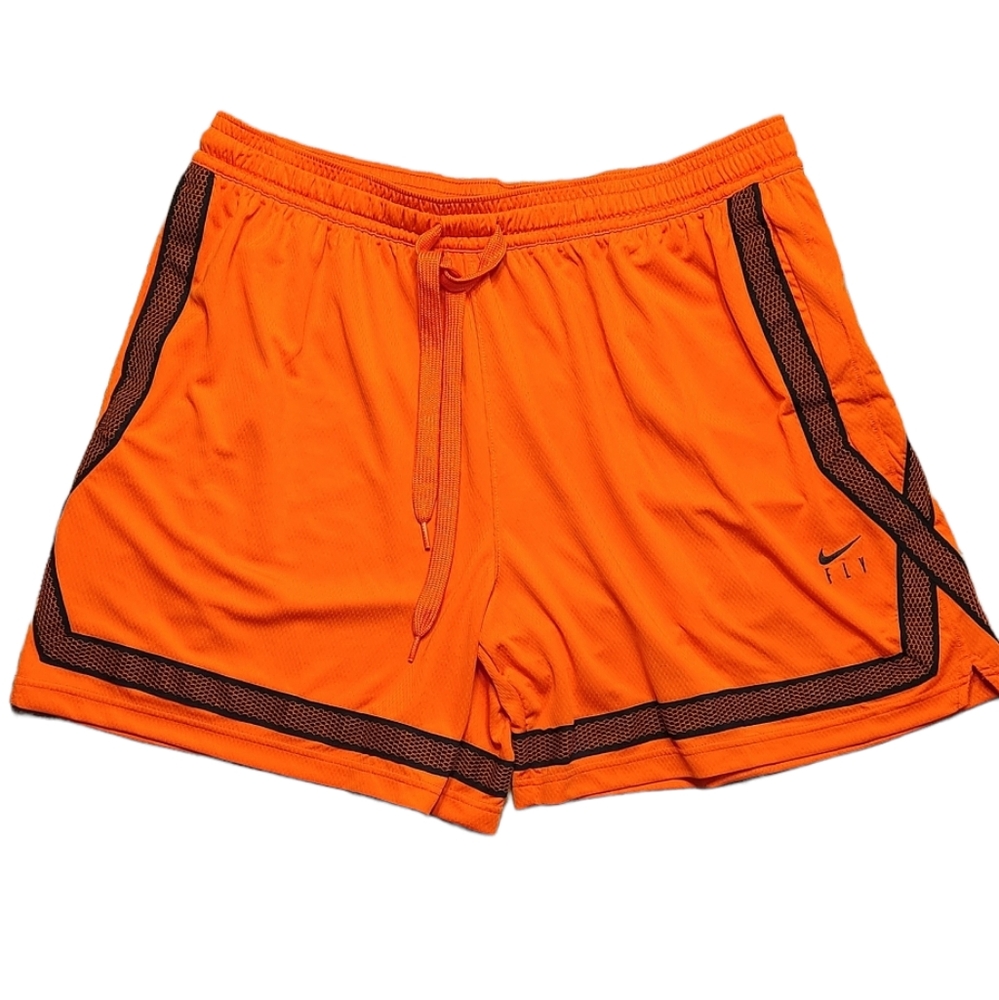 NWT Orange Nike Dri-Fit NWT Women's Fly Basketball Shorts XXL Team